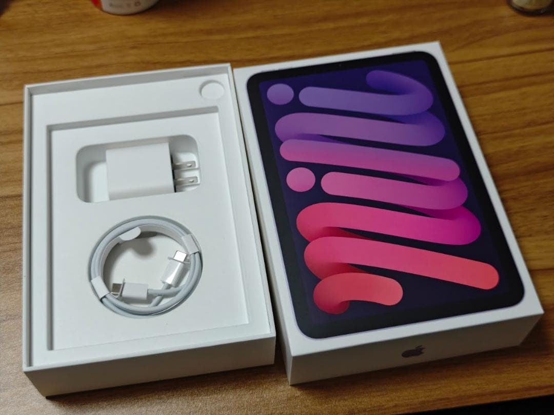 iPad mini 6 セルラーモデル SIMフリー パープル 64GB 美品