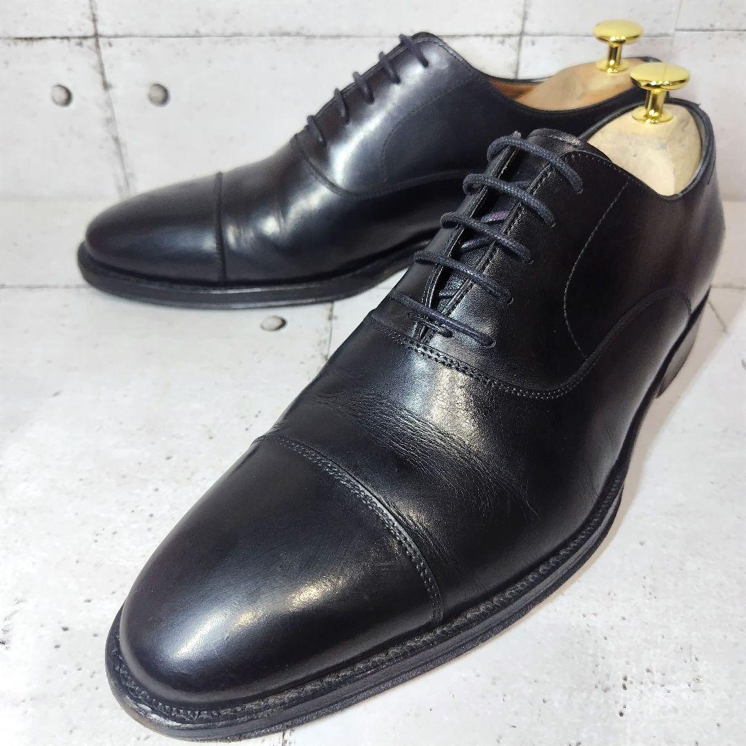 ジャランスリワヤ 11120 黒 ストレートチップ 内羽根 革靴 26cm