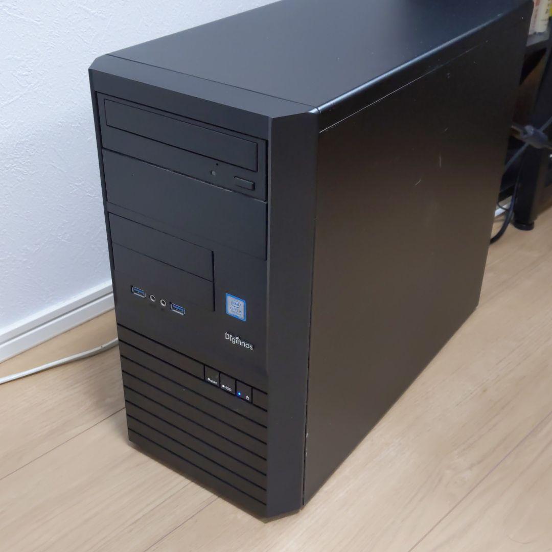 デスクトップPC　256GBSSD＋1TB HDD　RAM 8GB