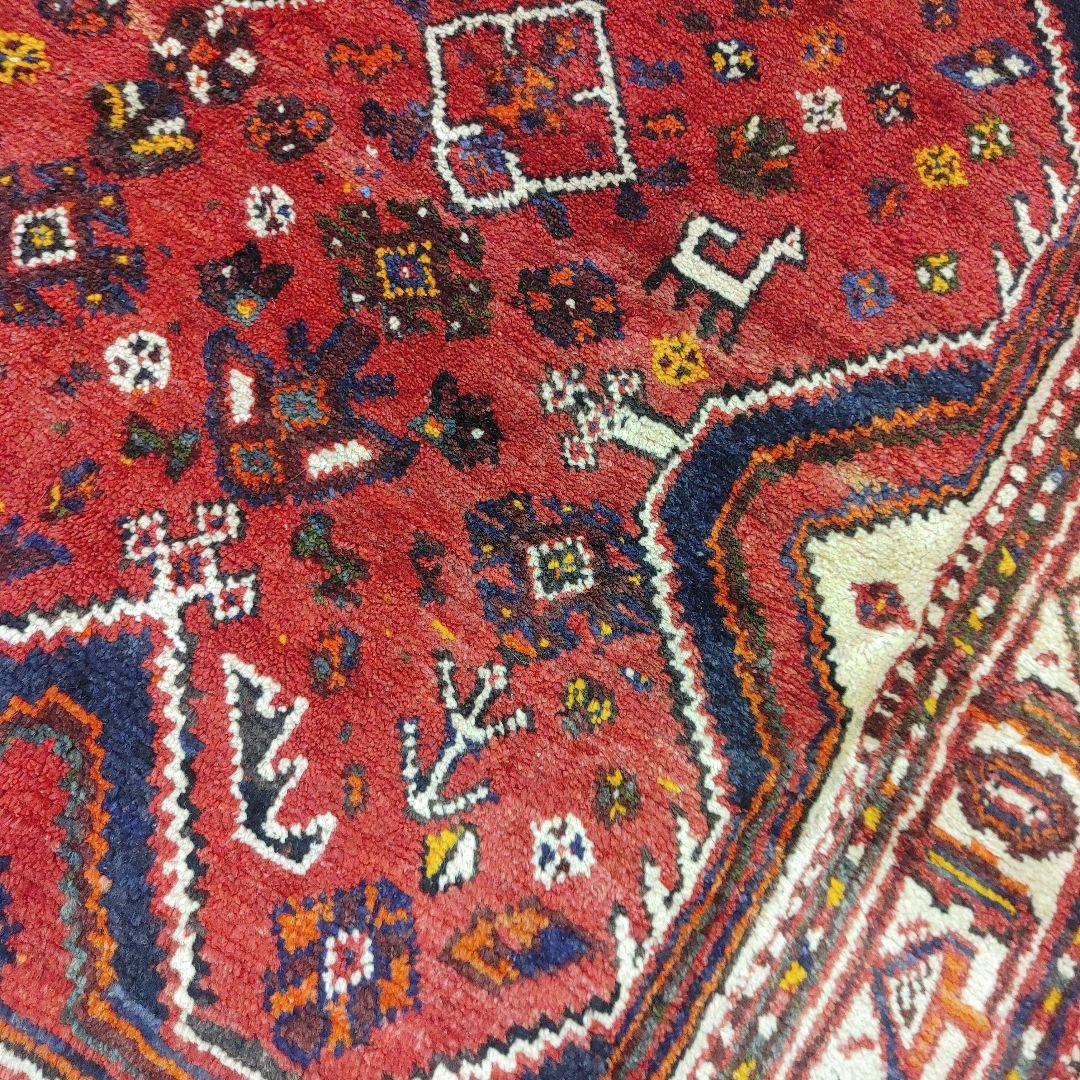 ペルシャ絨毯　シ－ラーズ産 245x170 クリーニング済 shiraz