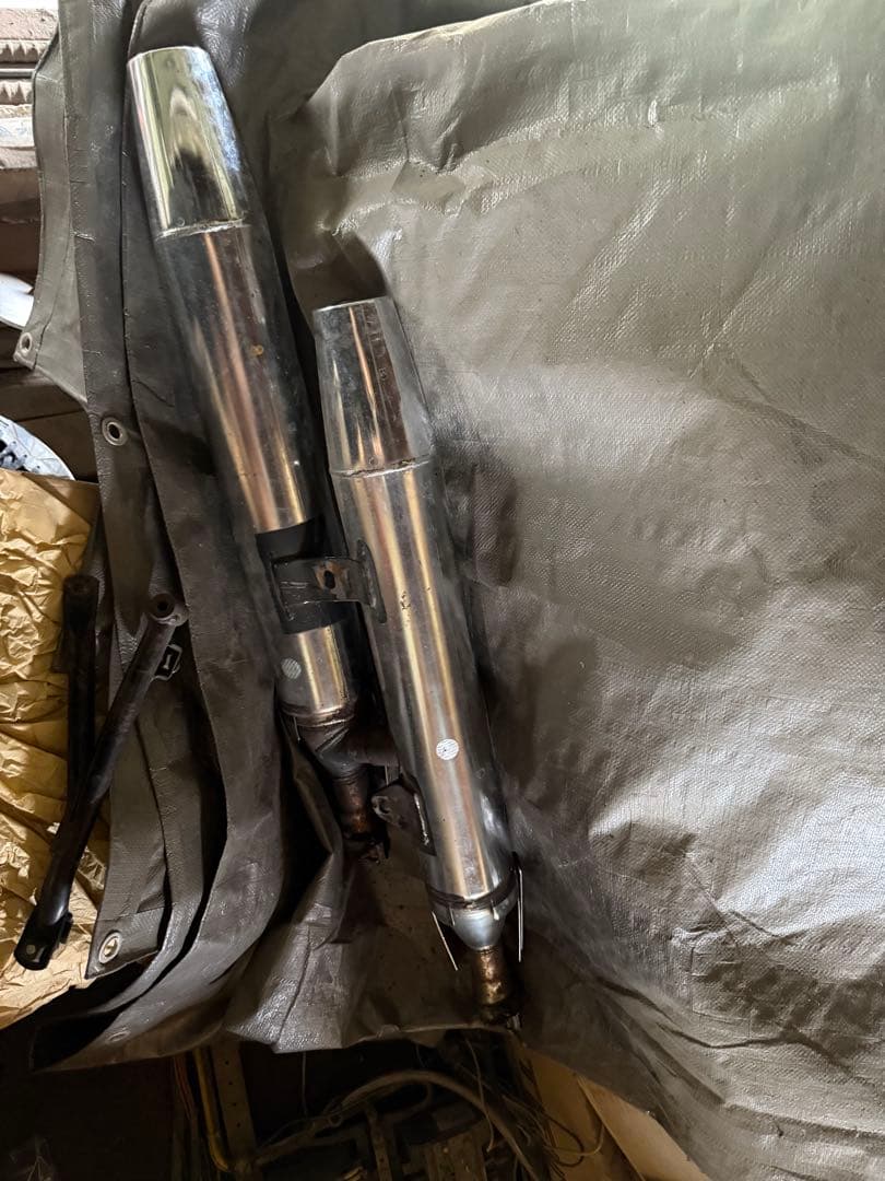 ドラッグスター 1100 VP10 純正マフラー