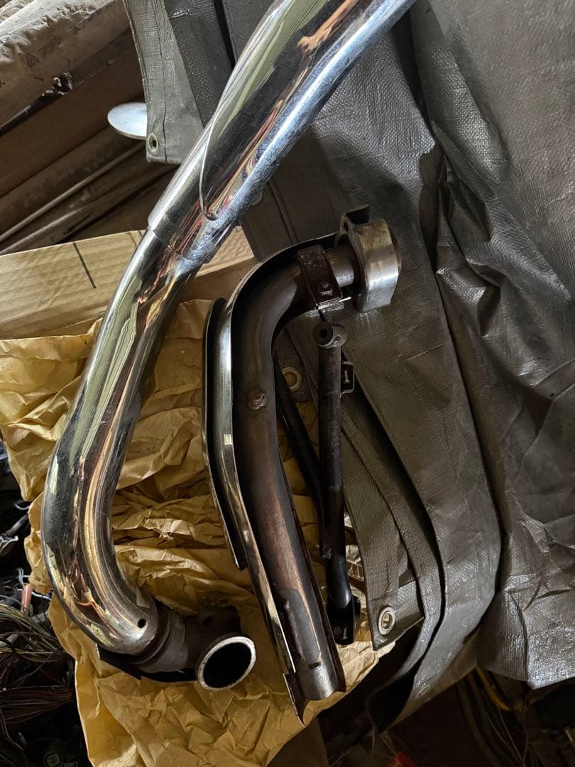 ドラッグスター 1100 VP10 純正マフラー