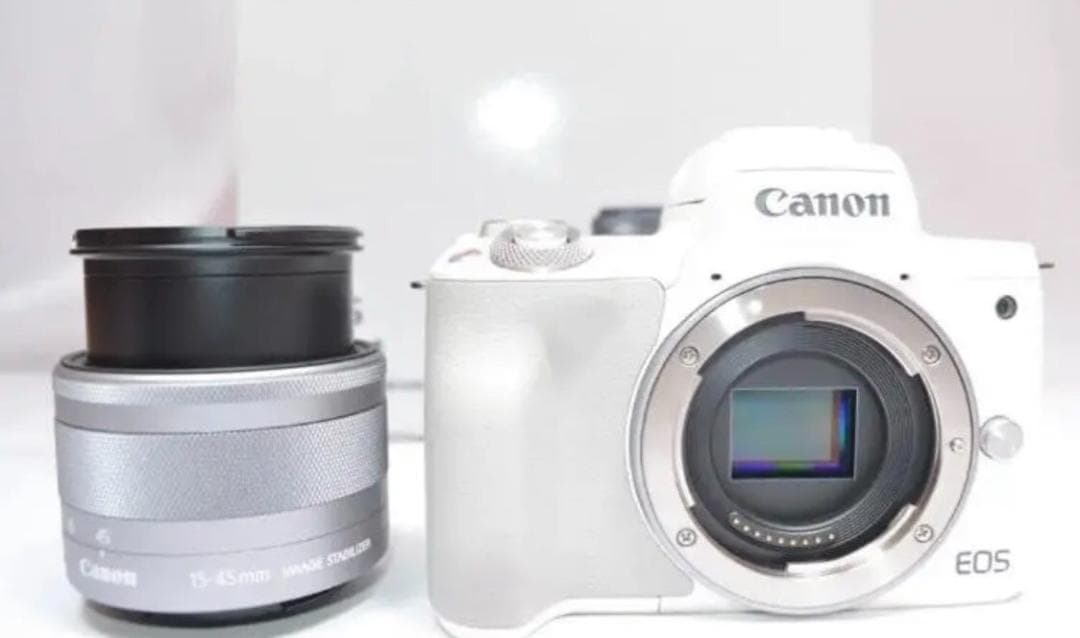 デジタルカメラ CANON EOS Kiss M EF-M 15-45mm IS STM