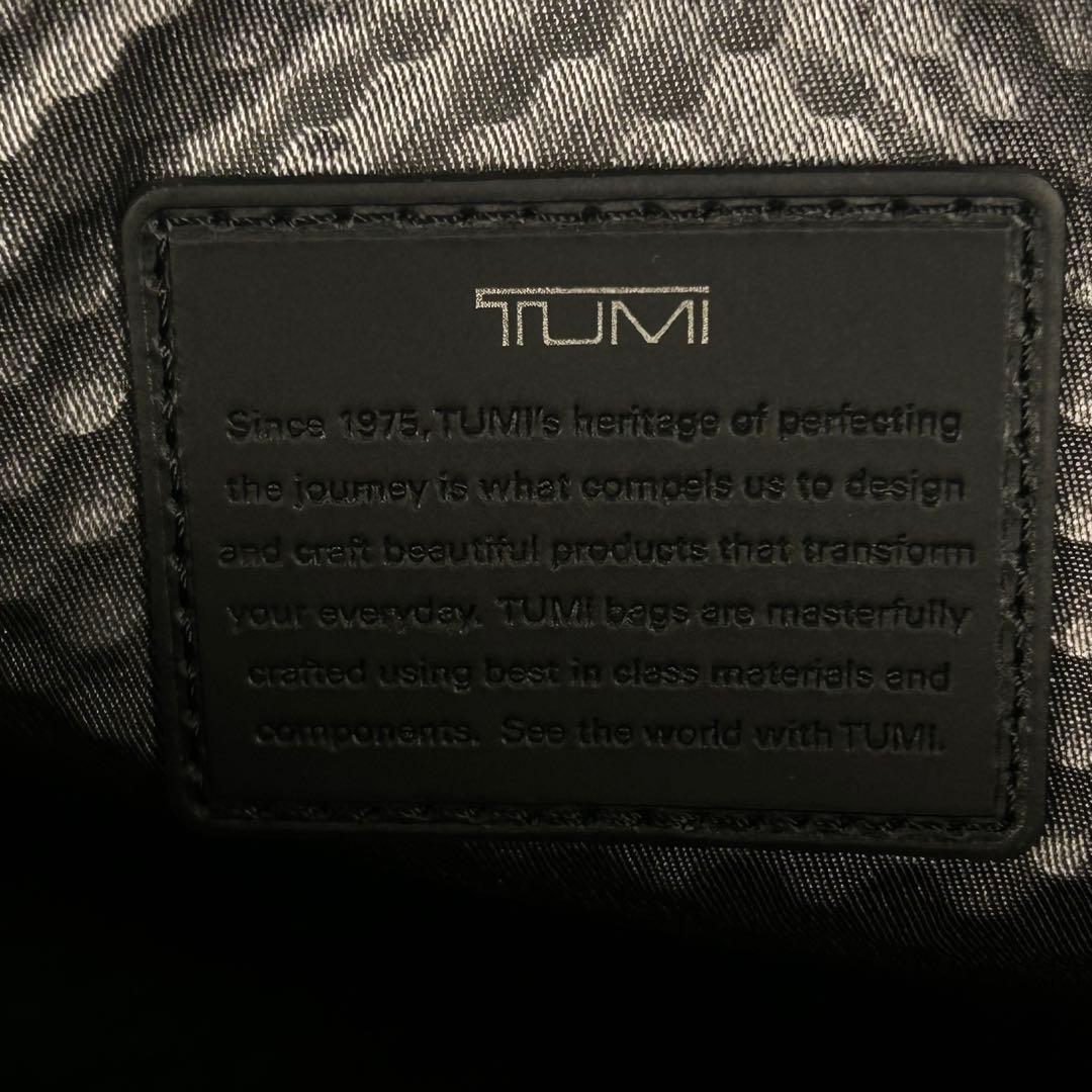 極美品 TUMI ALPHA BRAVO 「デイヴィス」 保存袋付き