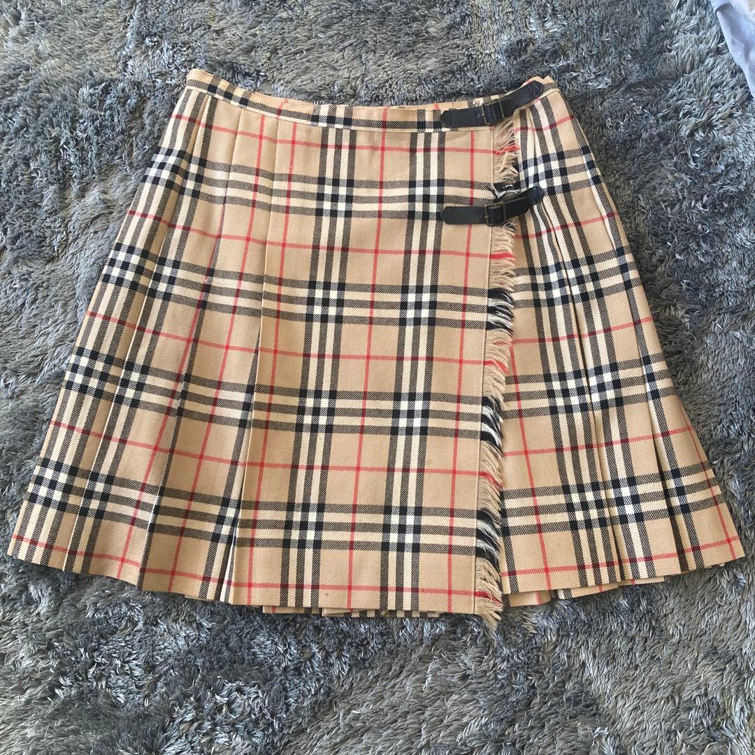 Burberrys チェック柄 プリーツスカート 38