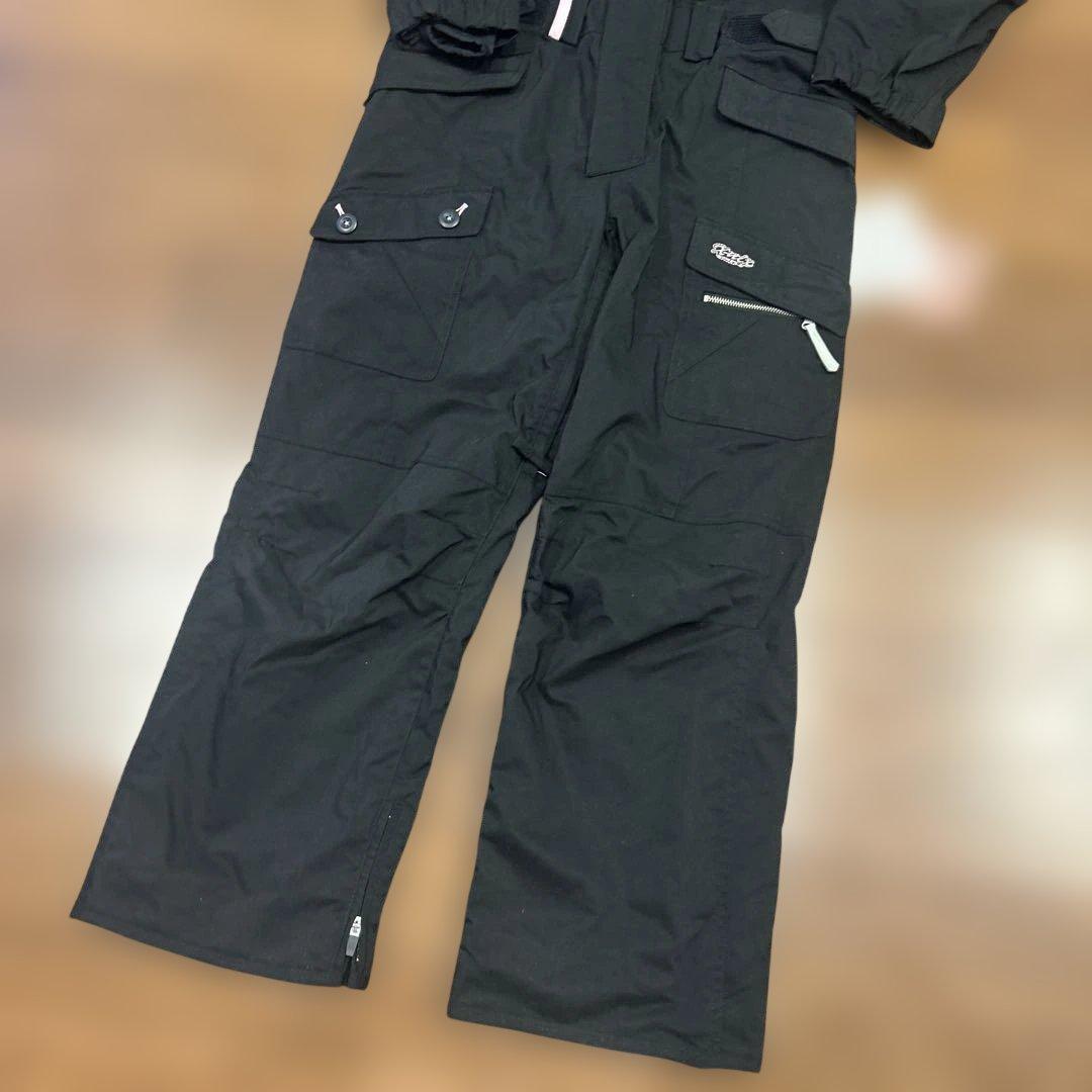 スノーボード用ウェア ブラック　つなぎ　S X-NIX