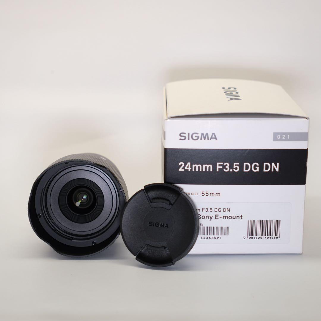 【美品】SIGMA 24mm F3.5 DG DN シグマ ソニーEマウント用