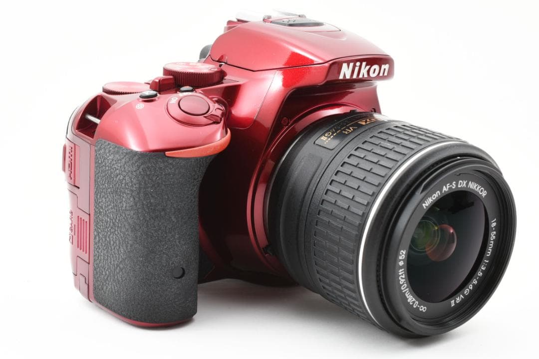 【美品】Nikon D5500 18-55 VRII kit レッド　動作確認済
