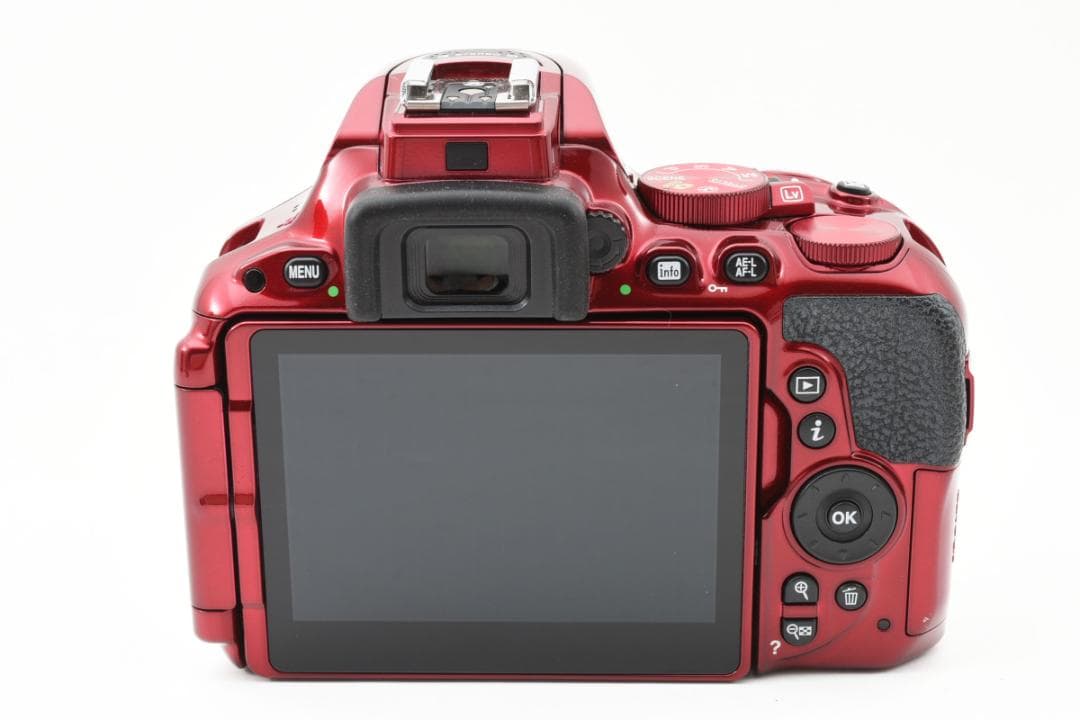 【美品】Nikon D5500 18-55 VRII kit レッド　動作確認済