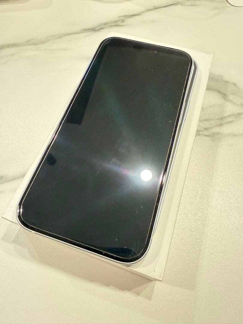 【美品】Apple iPhone 15 ブルー 128GB SIMフリー
