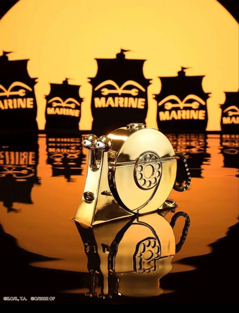 AirPods Pro 2 ケース ゴールデン 電伝虫 casetify