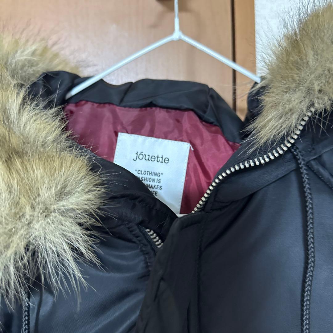 jouetie ルーズN-2Bブルゾン ファーフード付き