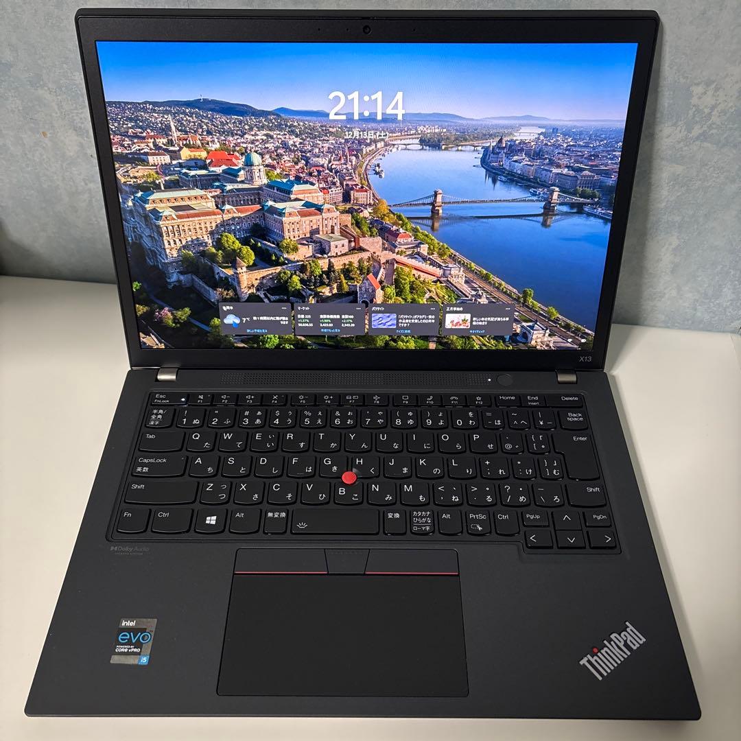 ThinkPad X13Gen2 i5メモリ16GB ⭐️バッテリー99.9%美品