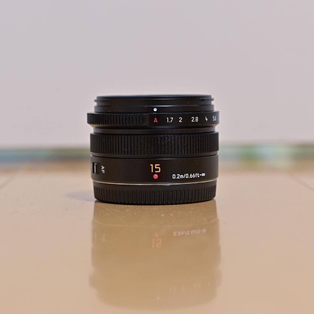 レンズ(単焦点) Panasonic LEICA DG SUMMILUX 15mm f1.7