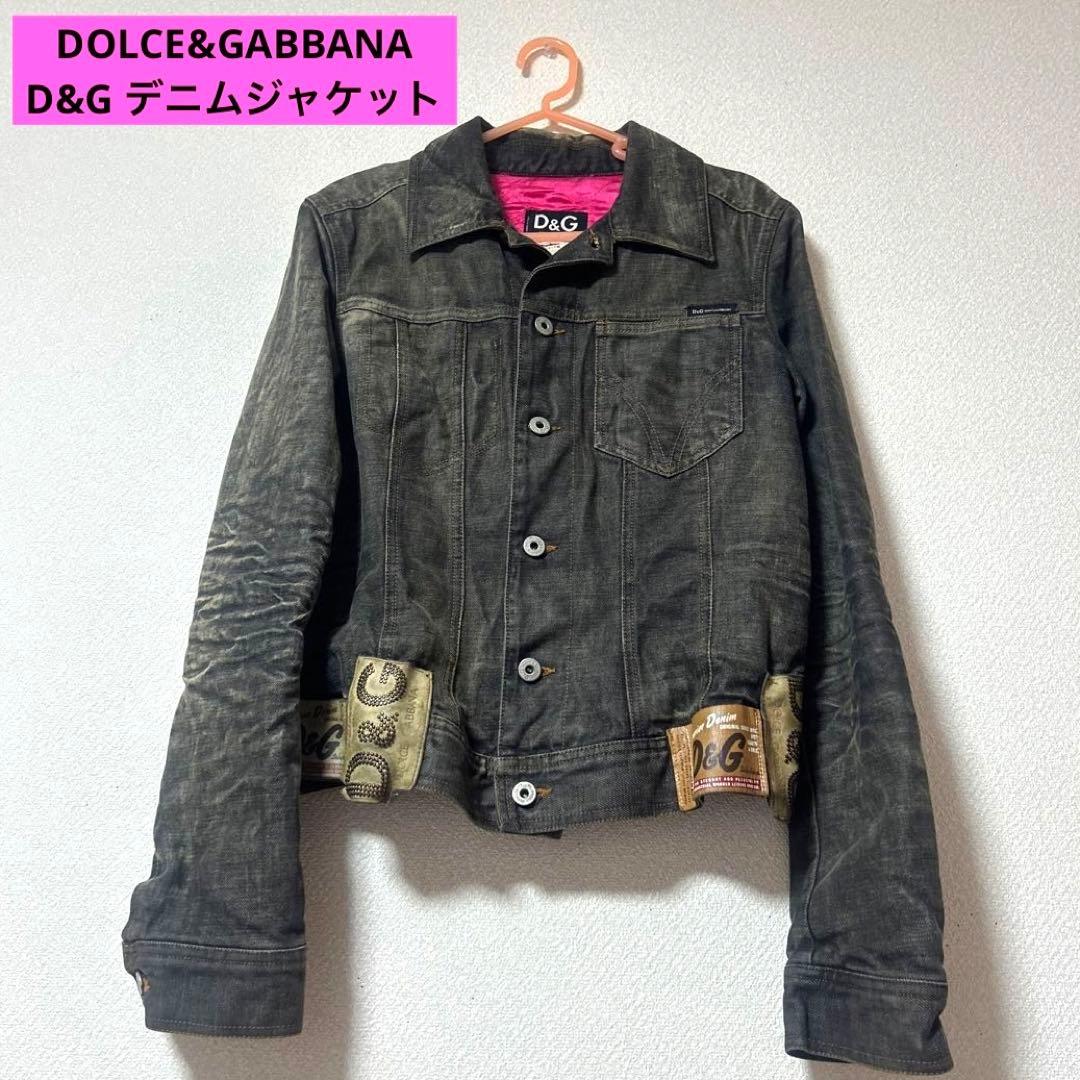 DOLCE&GABBANA D&G ドルガバ　デニムジャケット　Gジャン