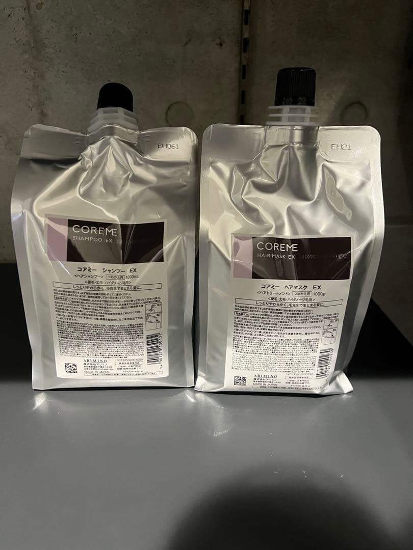 【める】コアミーEX シャンプー&トリートメント 1000