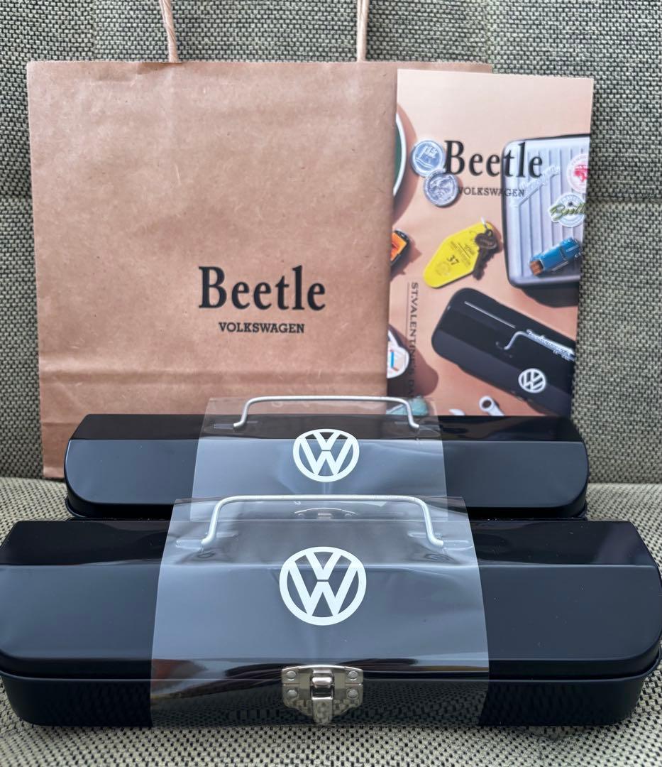 モロゾフ ワ－ゲン ビートル スチールコンテナ 2点セット！