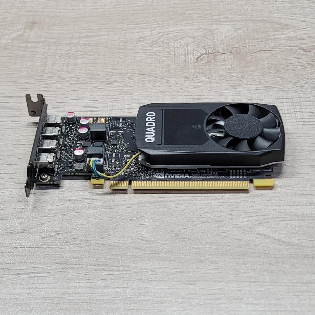 NVIDIA Quadro P1000 グラフィックボード（ロープロファイル）