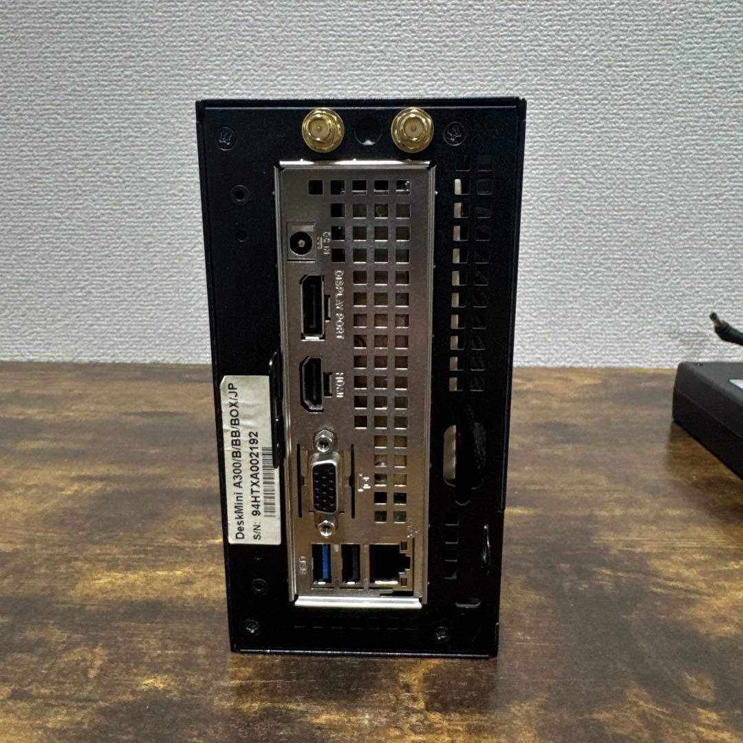 ミニPC ASRock DeskMini A300 Ryzen5 2400G Win11