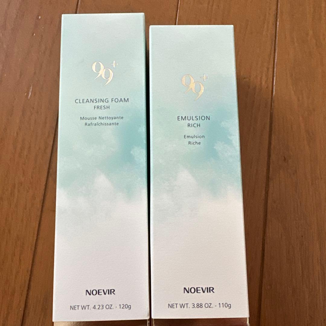 ノエビア99プラスクレンジングフォーム＆ミルクローション