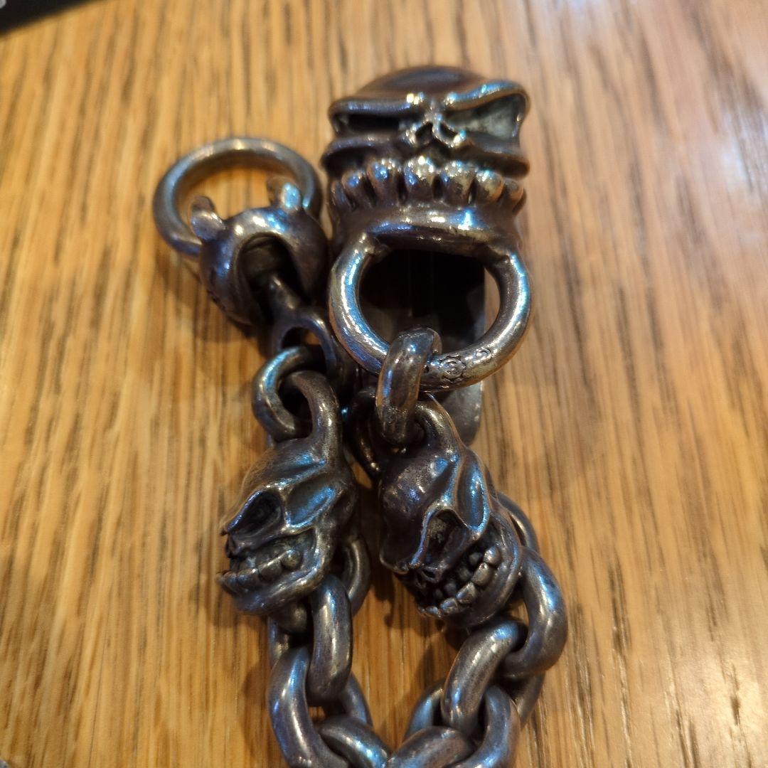 STARLINGEAR スカルウォレットチェーン＆ウォレットセット売り