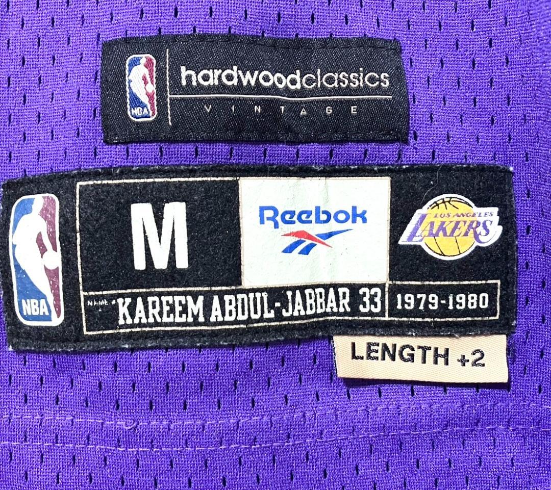 【24時間以内/匿名配送】リーボック レイカーズ カリーム・アブドゥル＝ジャバー