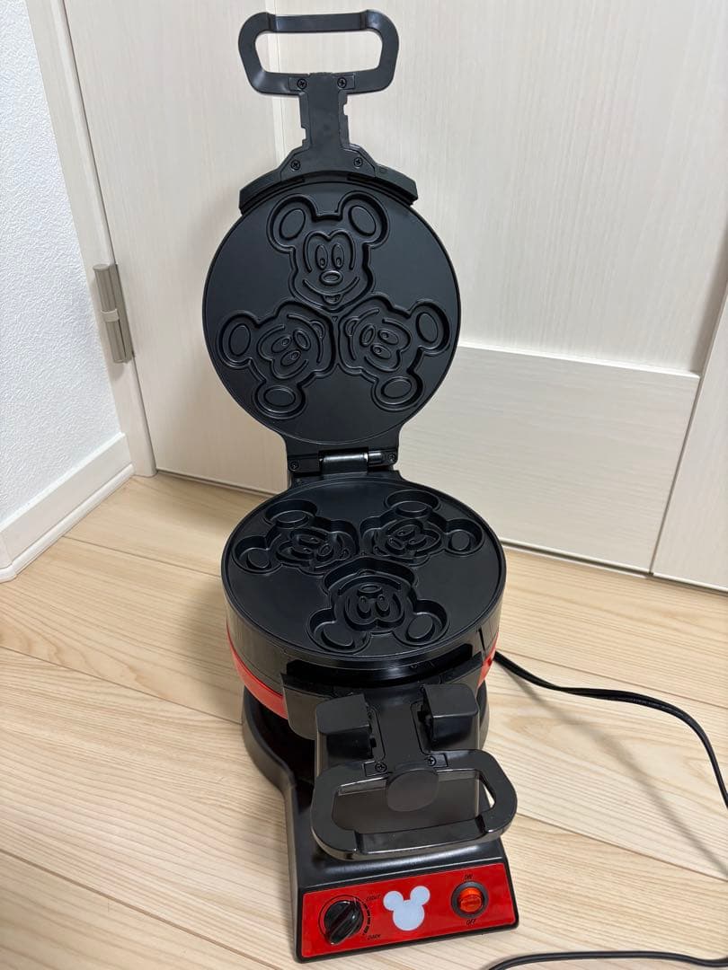 ディズニー ミッキーマウス 90周年記念 ダブルフリップワッフルメーカー