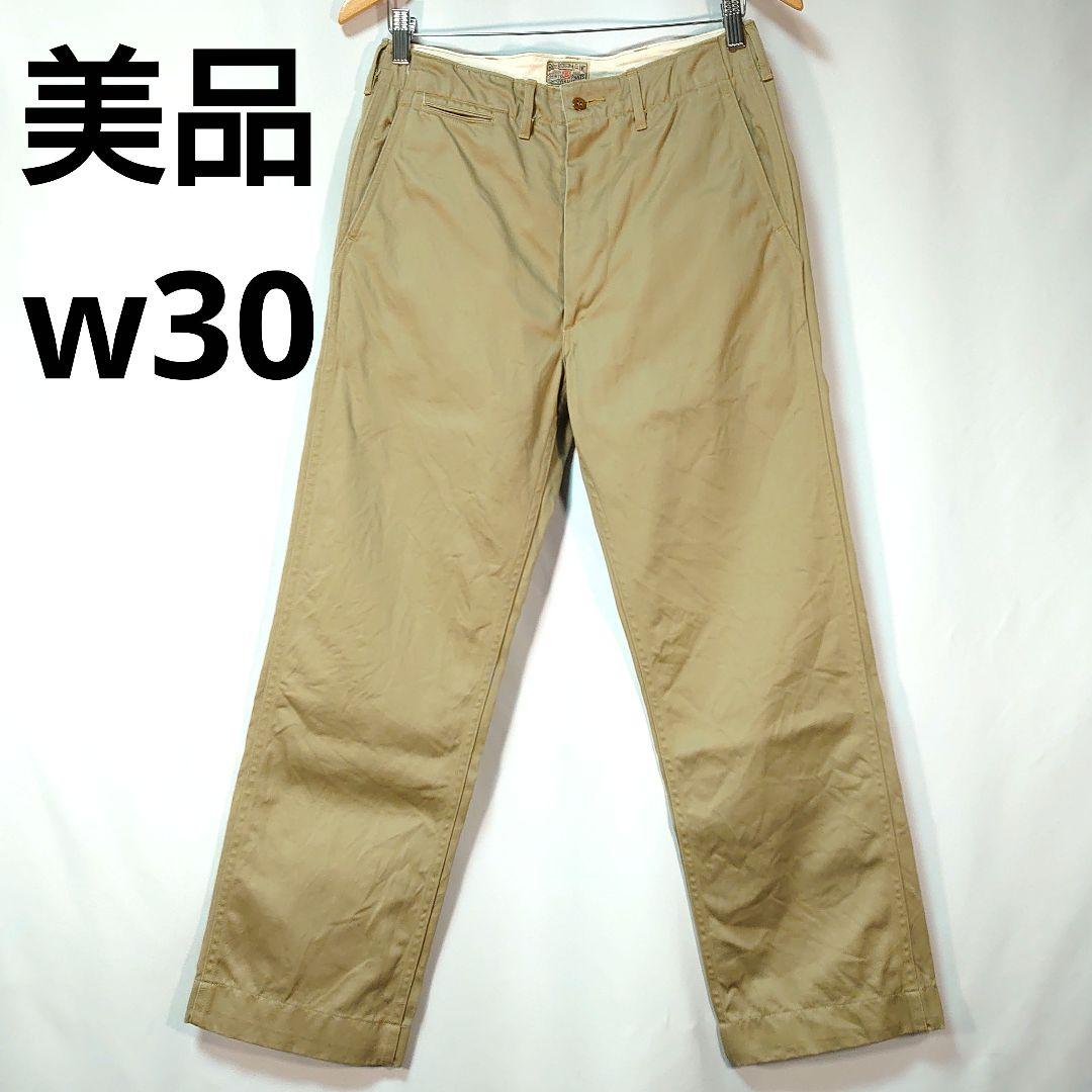 ✨美品✨バズリクソンズ チノパン BR40025 カーキ w30