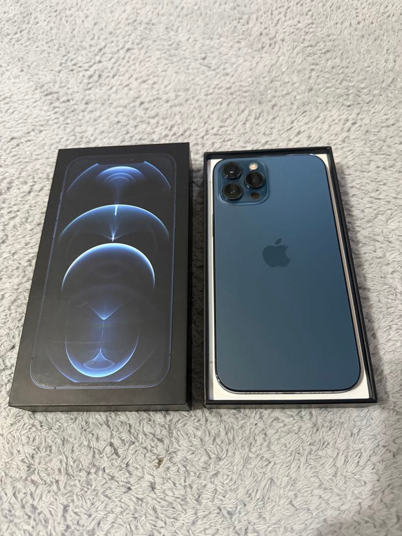 Apple iPhone 12 Pro max パシフィックブルー 本体