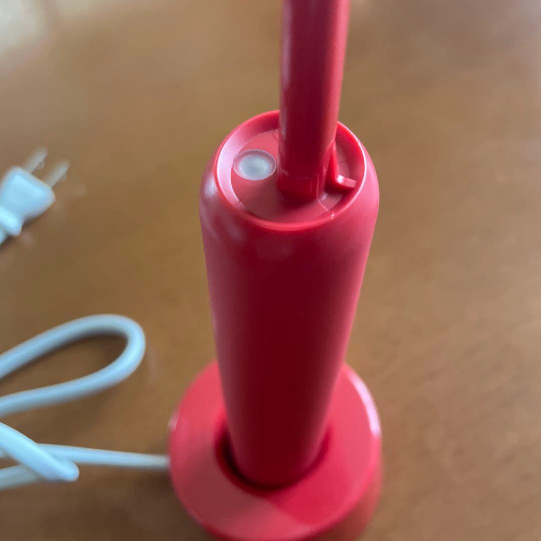 リクリーン reclean 24/7 電動歯ブラシ本体 レッド （使用回数極少）