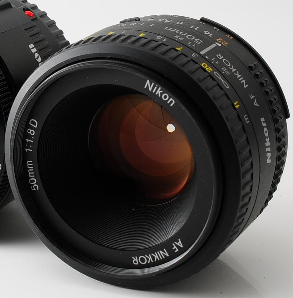 ★超美品!!★ニコン Nikon AF NIKKOR 50mm 1:1.8D