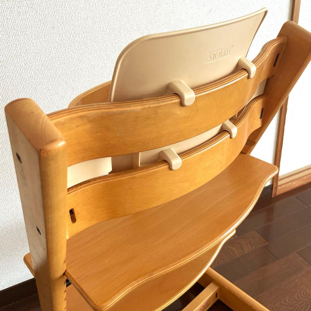 希少！ストッケ　トリップトラップ 旧型 ベビーセット付　ナチュラル