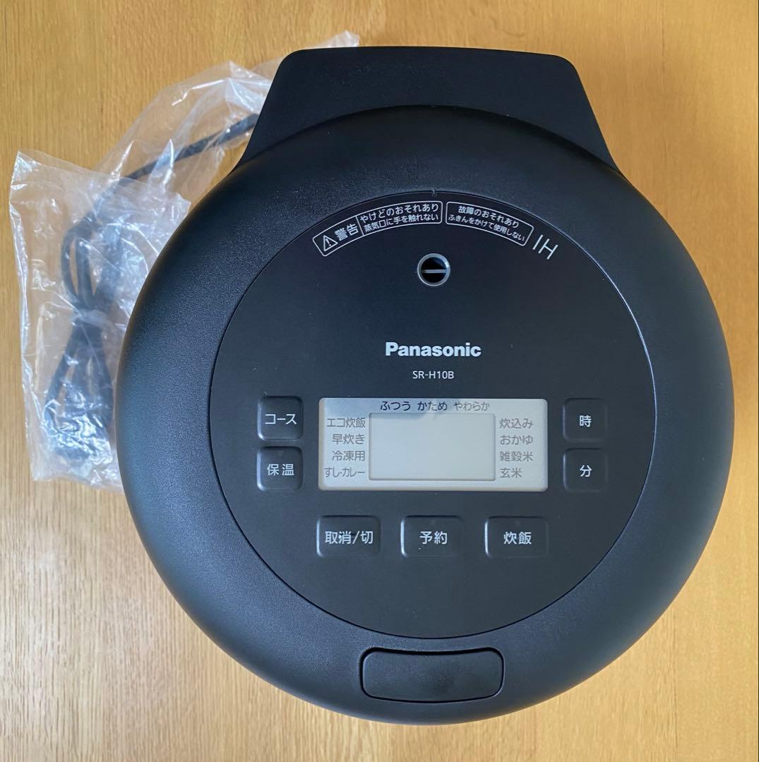 パナソニック IHジャー炊飯器（5.5合炊き）　SR-H10B-K