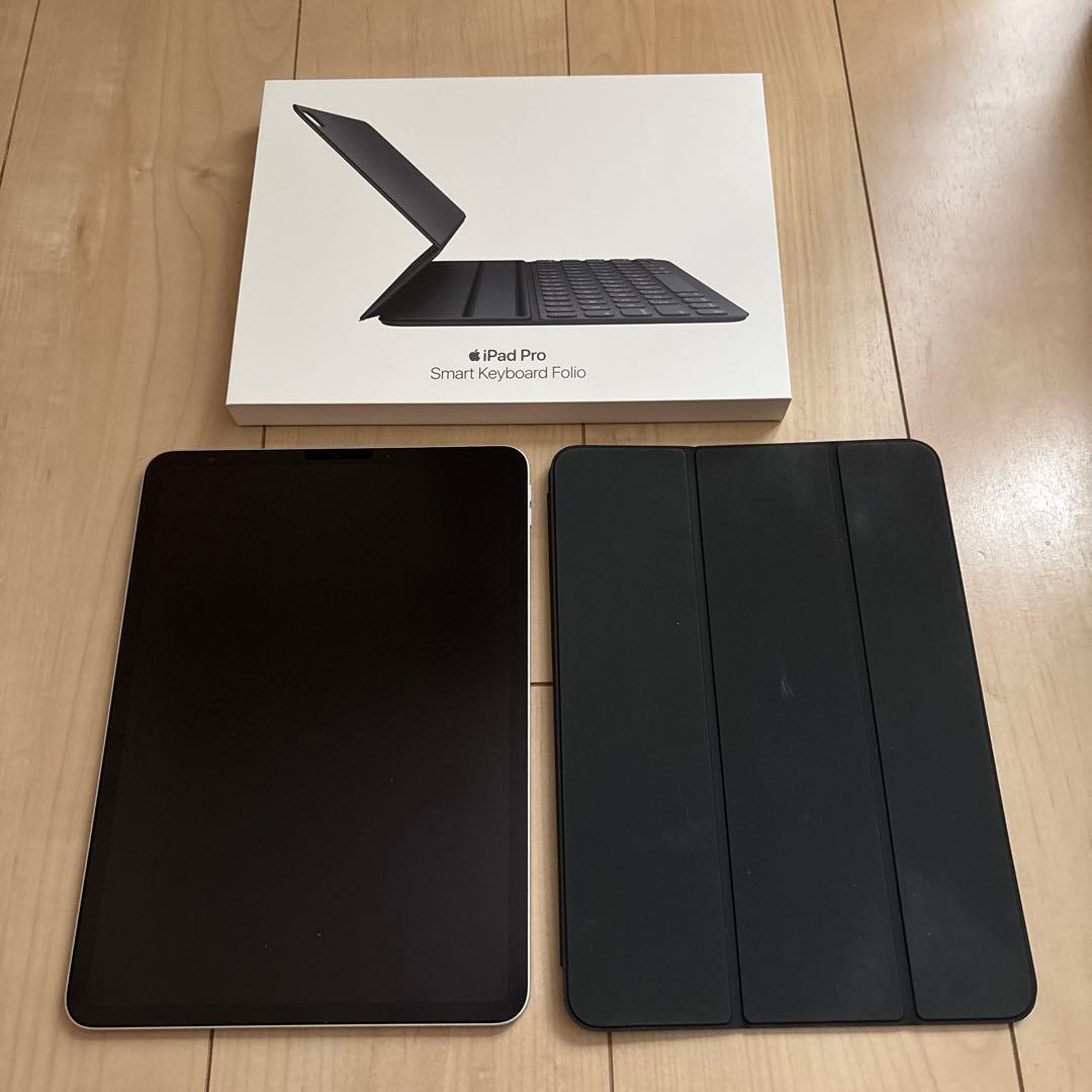 iPad Pro 第一世代512GB スマートキーボード、スマートフォリオケース