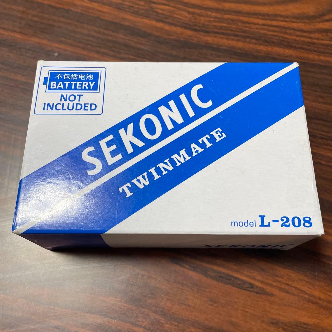 SEKONIC TWINMATE L-208 光量計　露出計
