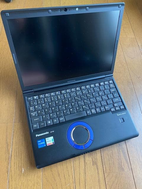 レッツノートCF-SV2ジェットブラック 天板ホイールパッドカスタム品