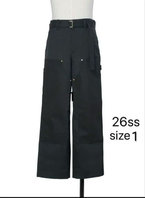 26ss sacai sacai × Carhartt Duck Pants
