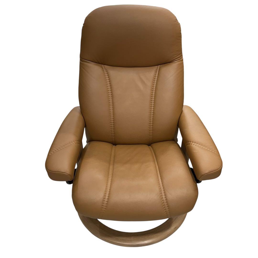 定価30万!極美品エコーネス ストレスレスコンサルSタンカラー オットマン付！