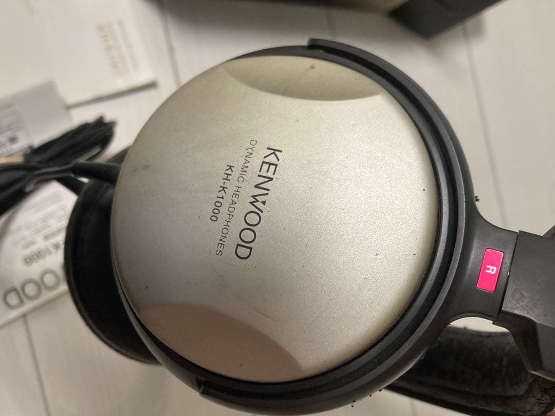 【箱有】KENWOOD KH-K1000 ダイナミックヘッドホン