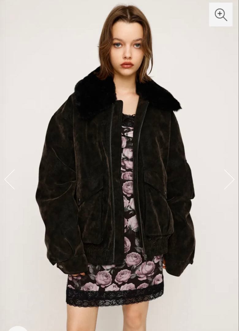 sly WASHED PUFFER ブルゾン　パッファーブルゾン