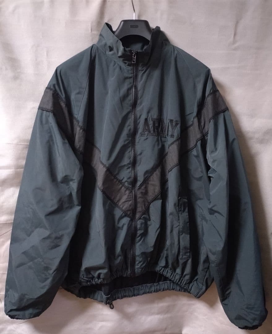 【実物】米軍 IPFU ジャケット 後染めチャコール L-R / お直し済