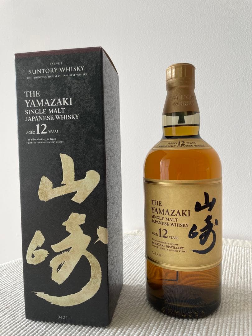 限定値下げ【新品】サントリー　山崎12年シングルモルトウィスキー　700ml