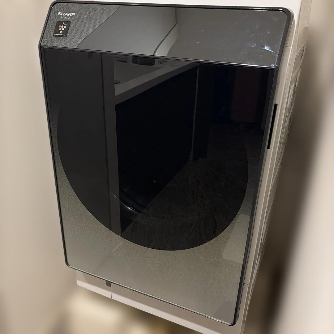 SHARP ドラム式洗濯機　ES-W113-SL 左開き