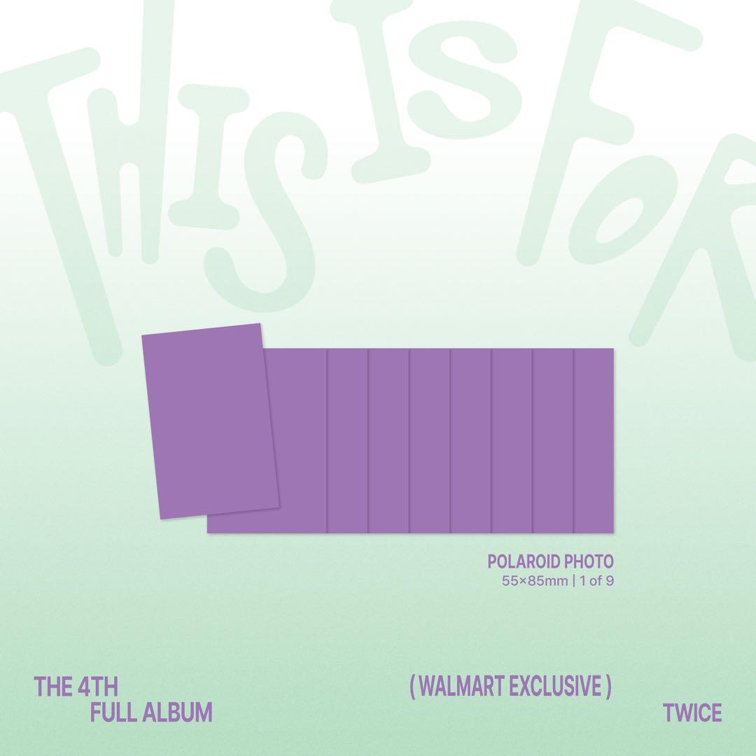 TWICE モモ THIS IS FOR WALMART US アメリカ限定