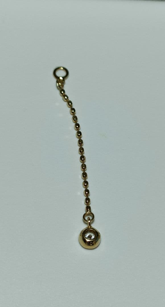 オレフィーチェ Ｋ18 マイクロヌードチェーン ピアス チャーム