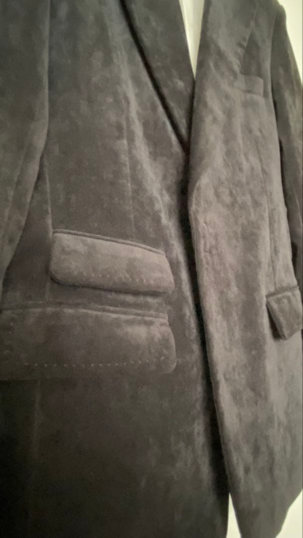 【DSQUARED2】秋冬の装い！黒ベルベット ジャケット レア