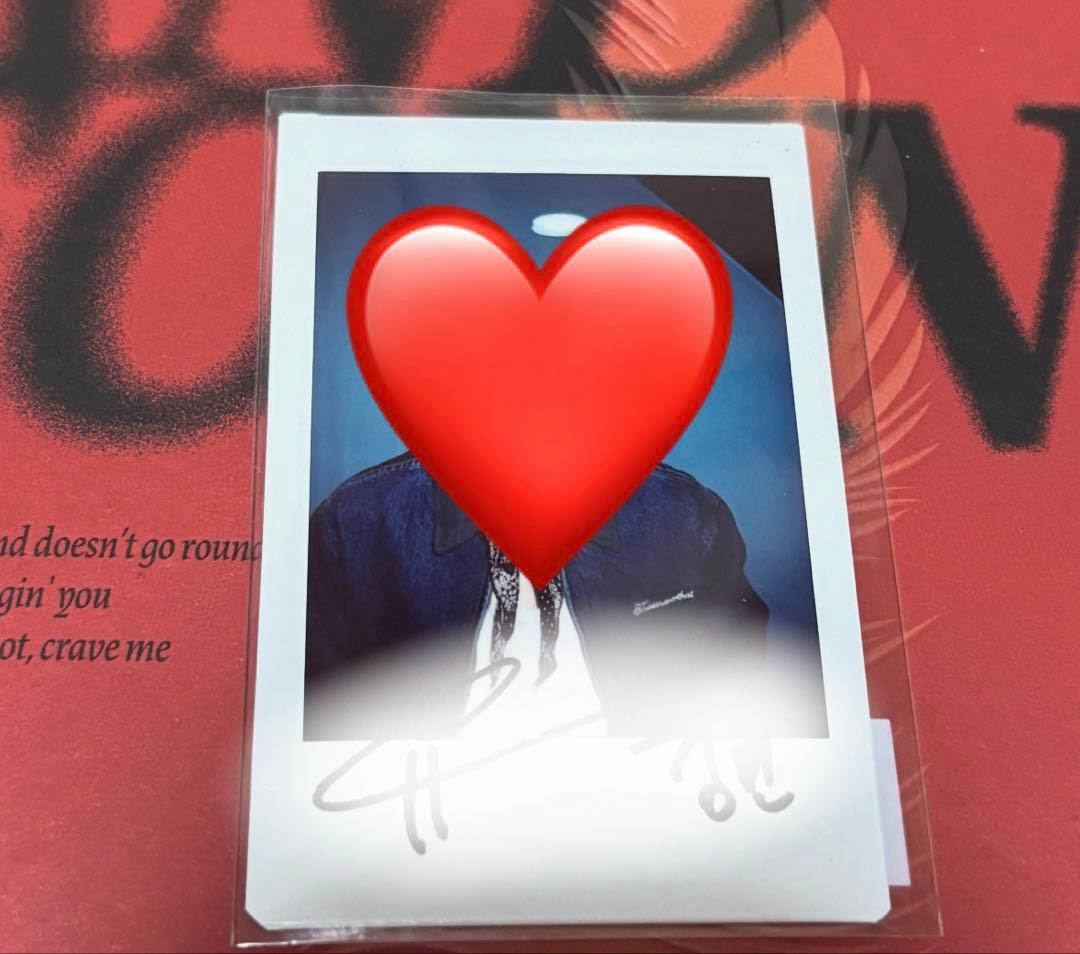 カンミン 直筆サイン入り ポラ