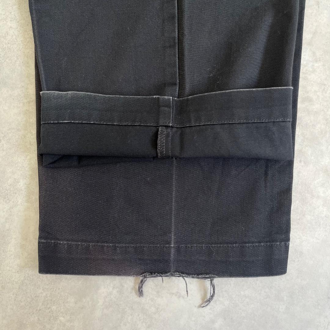 ポロラルフローレン W38 ポロチノ 90s アンドリュー 古着 黒 16610