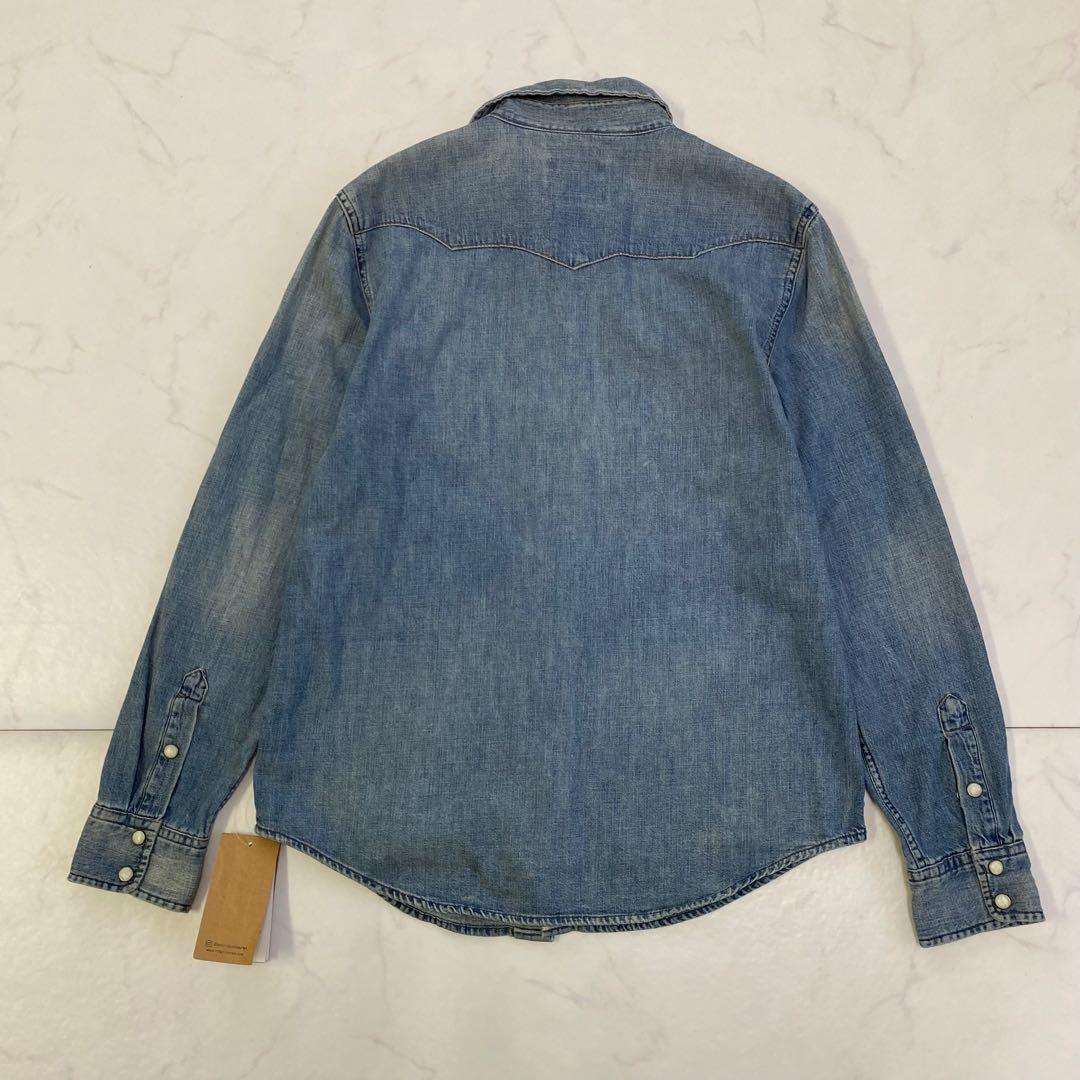 タグ付き新品★ポロラルフローレン 長袖 ウエスタン デニムシャツ 160