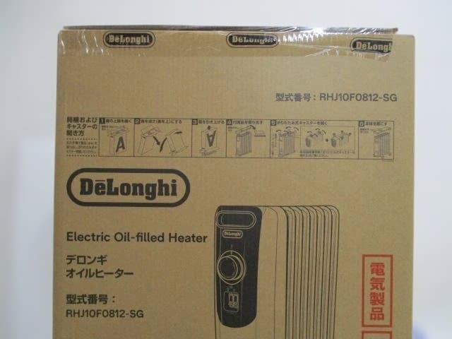 【未使用品】 デロンギ オイルヒーター RHJ10F0812-SG